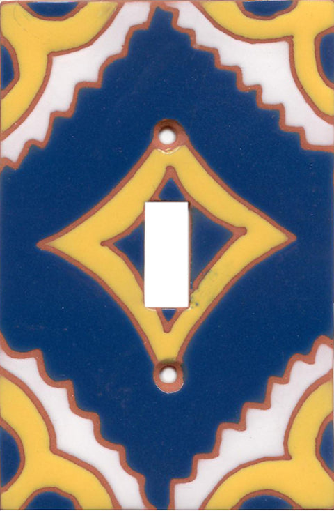 Mexitile Diamond - GFCI Rocker Switch Plate Covers