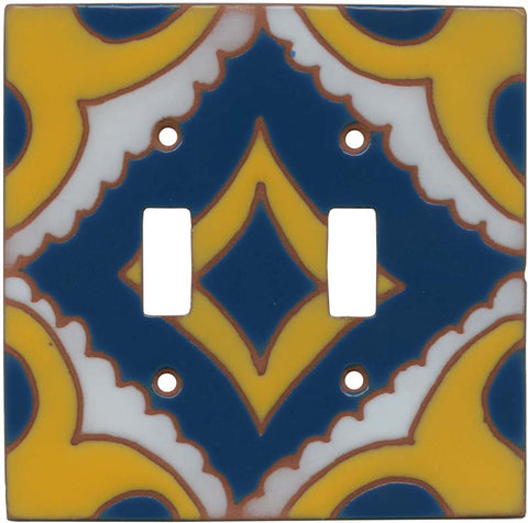 Mexitile Diamond - GFCI Rocker Switch Plate Covers