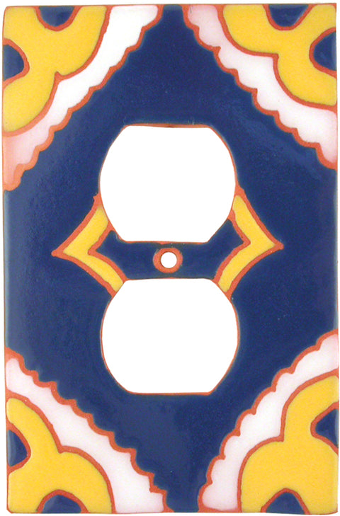 Mexitile Diamond - GFCI Rocker Switch Plate Covers