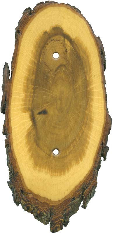 Oak Slice - GFCI Rocker/Duplex Outlet Wall Plates