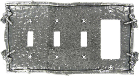 Our Lodge - 3 Toggle/1 Rocker GFCI Switch Covers