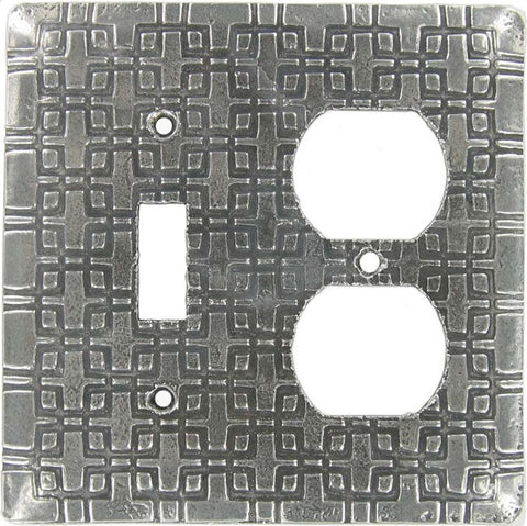 Squares - 2 Toggle/1 GFCI Rocker Switchplates