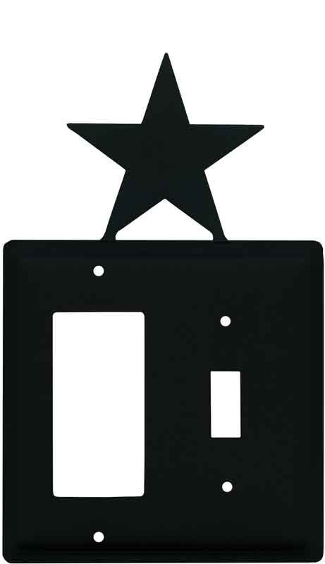 Star Black - GFI Rocker-1 Toggle