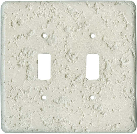 Stonique Cappuccino - 2 Toggle/1 GFCI Rocker Switchplates