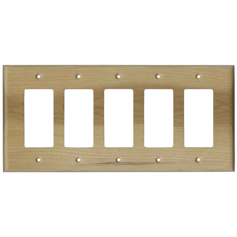 Hickory Unfinished - Single Toggle Switch Plates