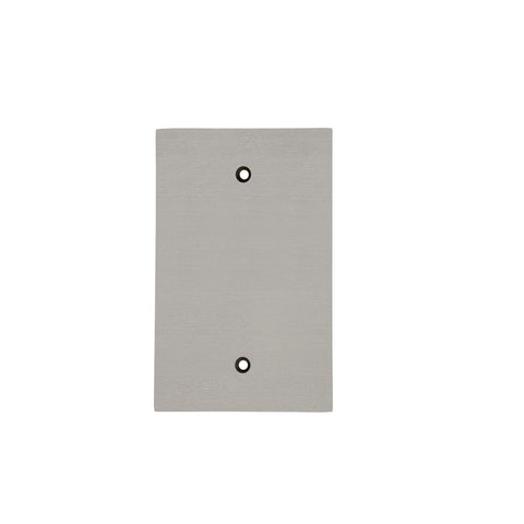 Modern Antique Wall Plates with Satin Nickel Finish