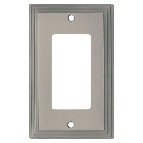 Art Deco Step Satin Nickel