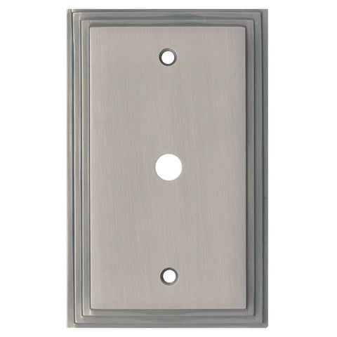 Art Deco Step Satin Nickel