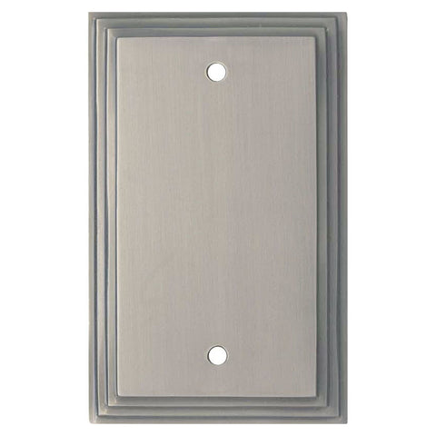 Art Deco Step Satin Nickel