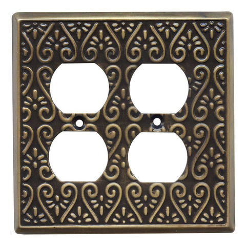 Filigree Antique Brass