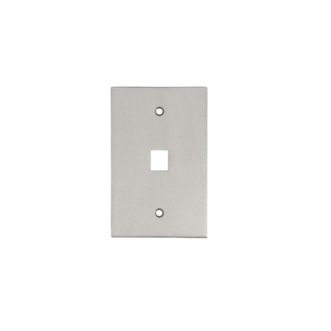 Modern Antique Wall Plates with Satin Nickel Finish