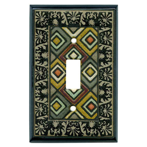 Ethnic Quilt Ceramic