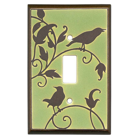 Songbirds Green Ceramic