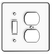 1 Toggle-Duplex - 4.50" w * 4.50" h
