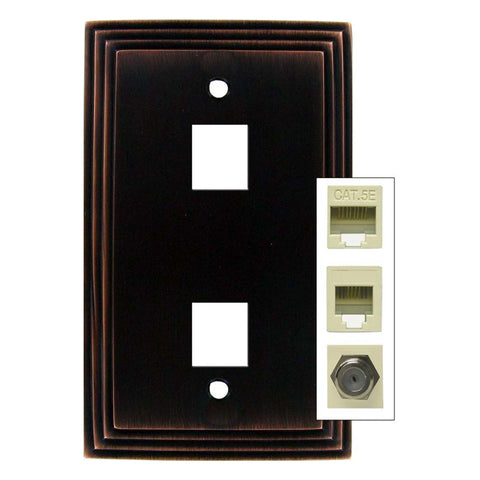 Art Deco Step Oil Rubbed Bronze