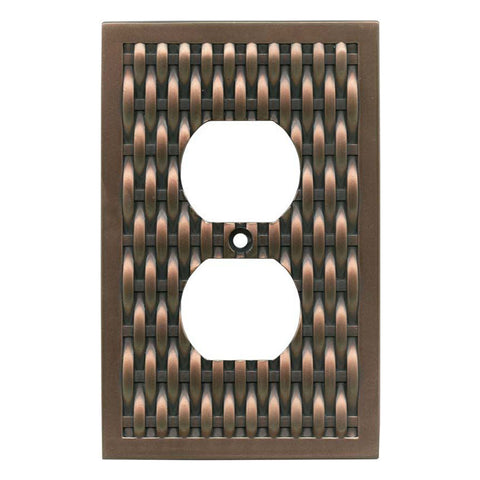 Basketweave Antique Copper