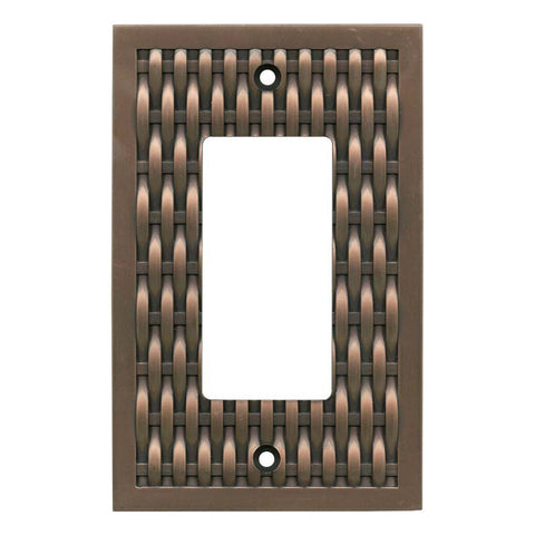 Basketweave Antique Copper