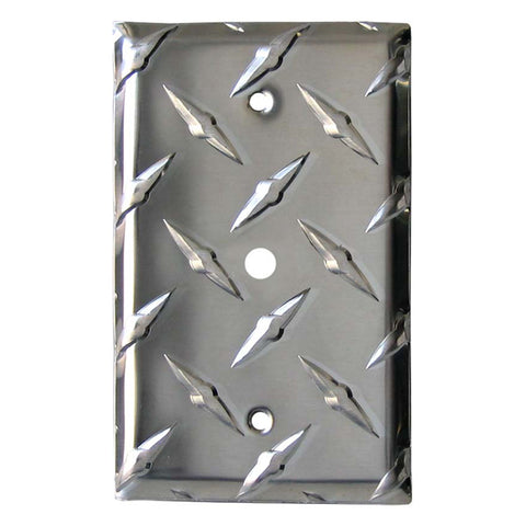 Polished Diamond Plates Tread - Cable Wall Plates