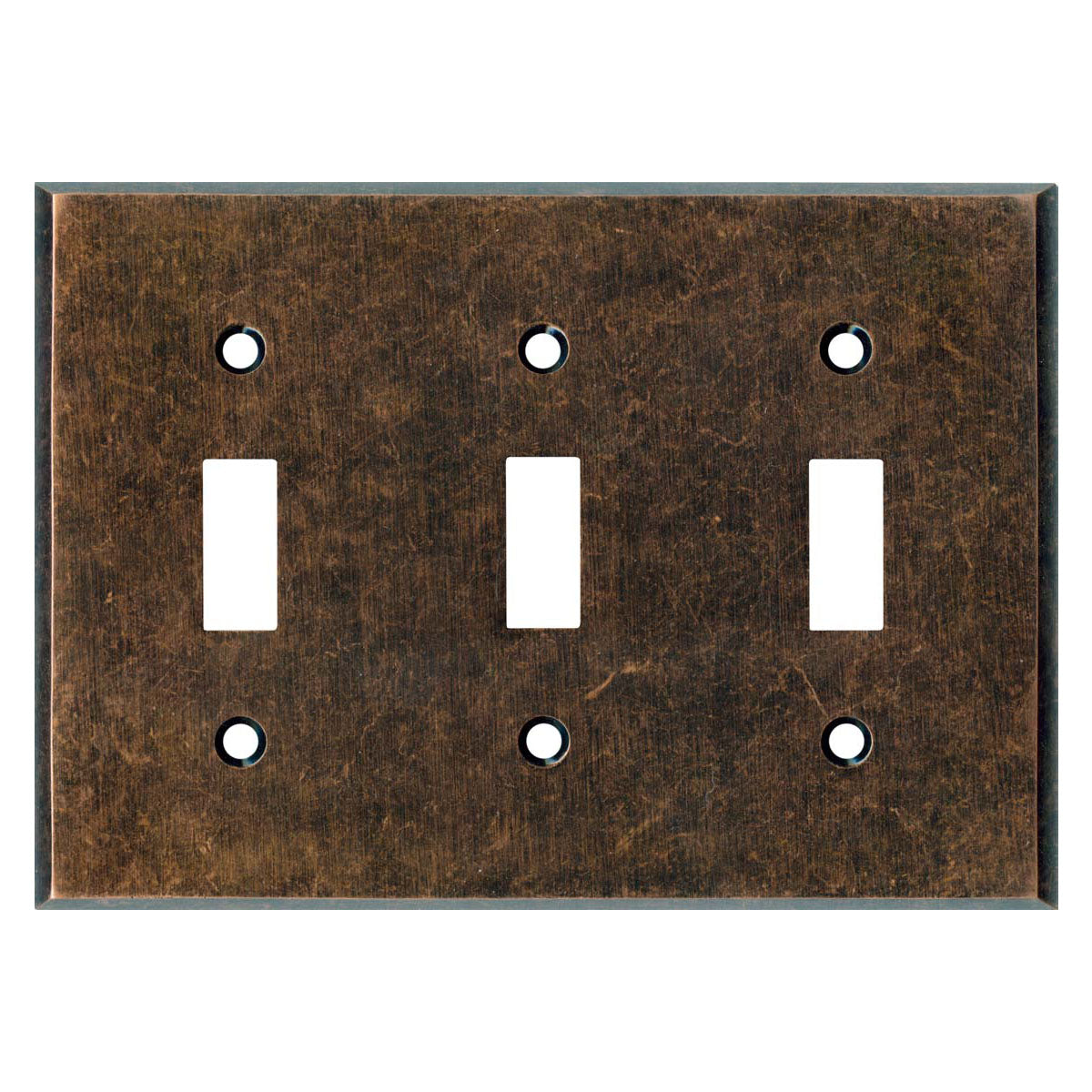 Enamel copper light switch cover/abstract single outlet toggle