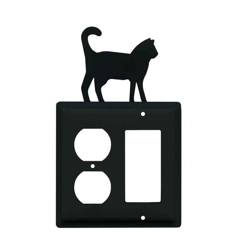 Cat Black - Duplex-GFI Rocker