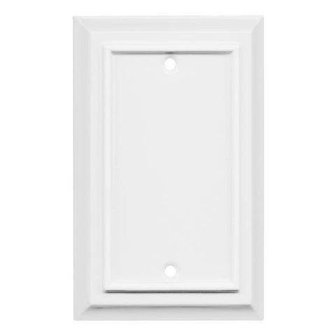 Architectural White - Blank Wall Plates