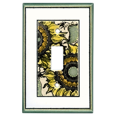 Sunflower Toile Ceramic