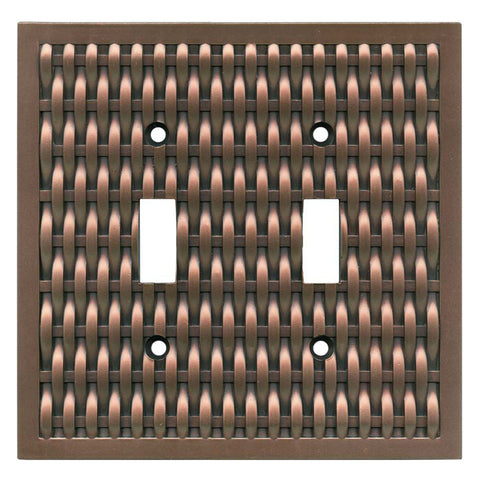 Basketweave Antique Copper