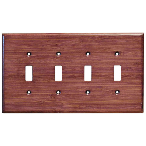 Bamboo Wild Geranium Purple - GFCI Rocker/Duplex Outlet Wall Plates