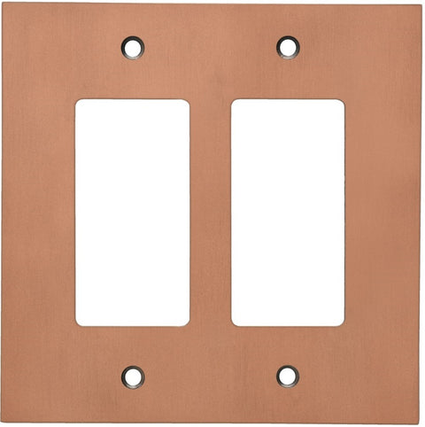 Modern Antique Wall Plates with Copper Finish