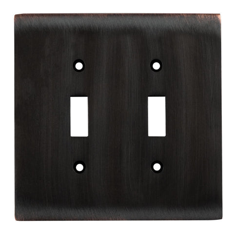 Modern Antique Wall Plates with Oil Rubbed Bronze Finish