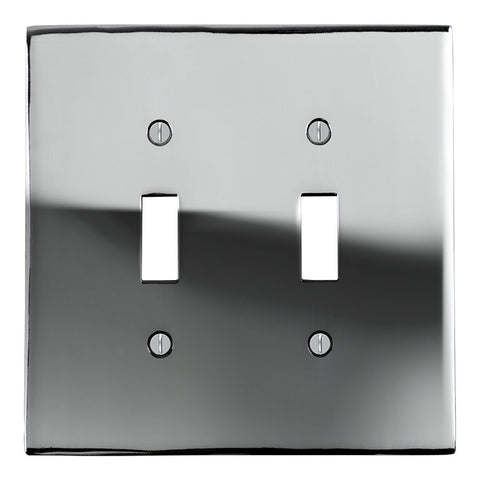 Modern Antique Wall Plates with Polished Chrome Finish