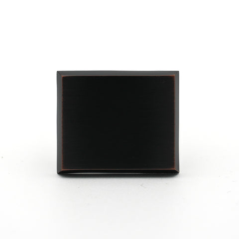 Bronze Edge Square Knob