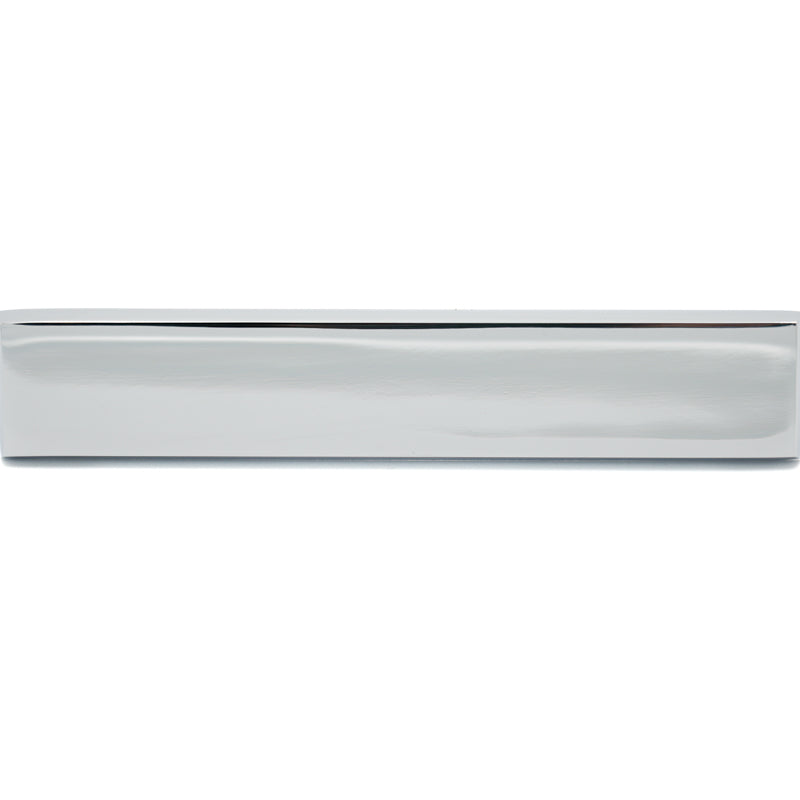 Satin Nickel Detailed Edge Rectangular Pull