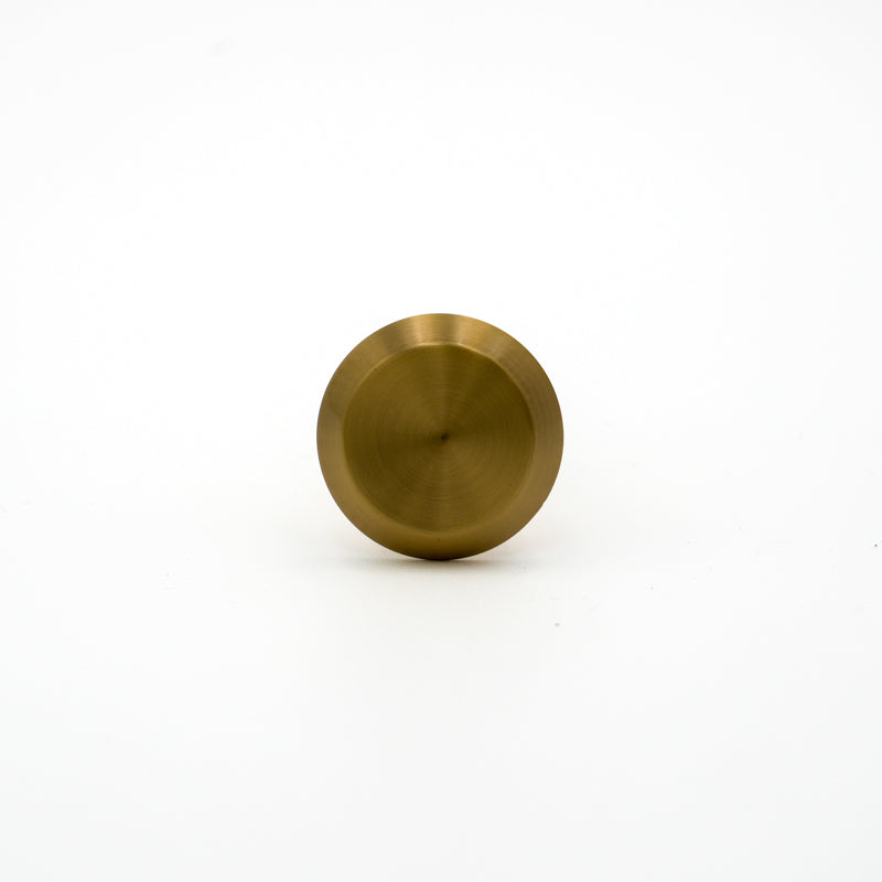 Dark Antique Brass Circle Knob