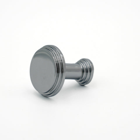 Polished Nickel Detailed Edge Circle Knob