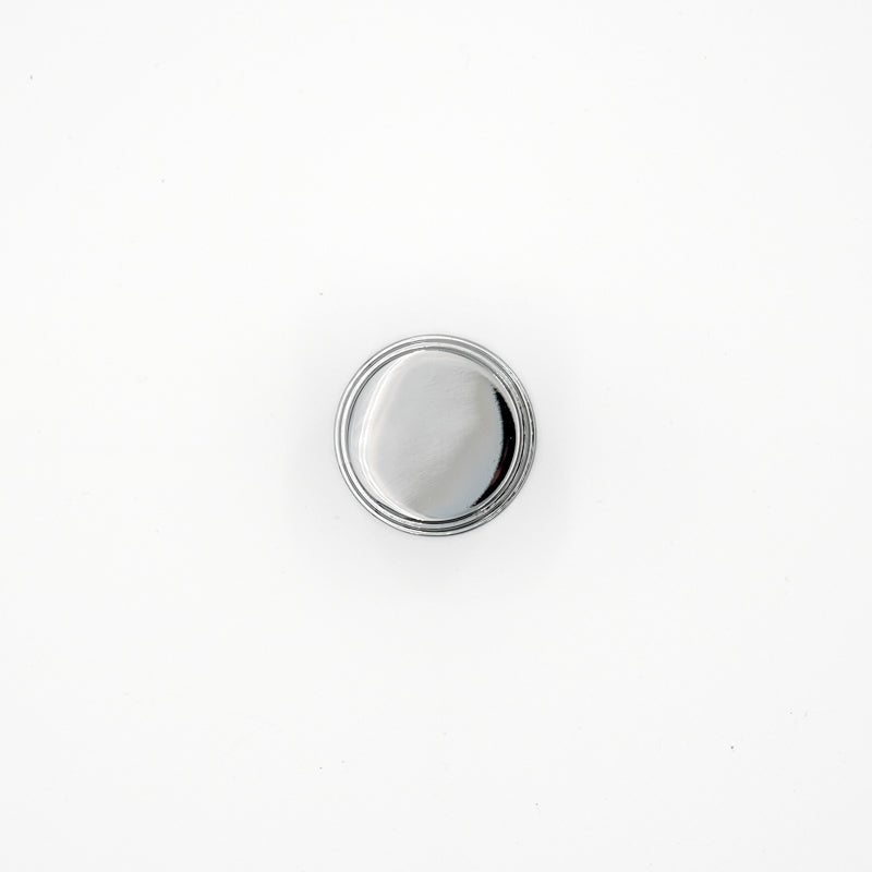 Polished Nickel Detailed Edge Circle Knob