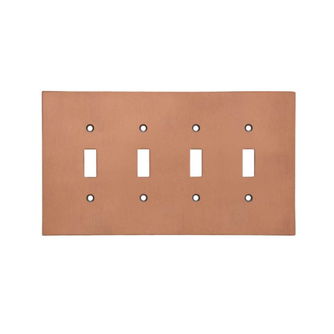 Modern Antique Wall Plates with Copper Finish