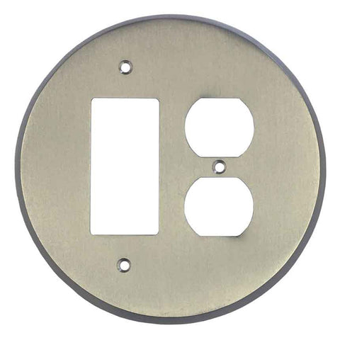 Round Satin Nickel