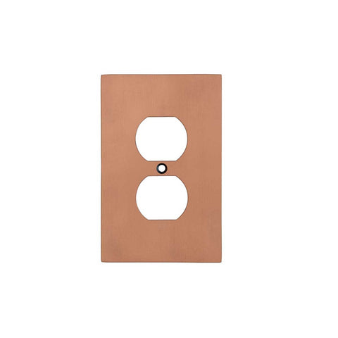 Modern Antique Wall Plates with Copper Finish