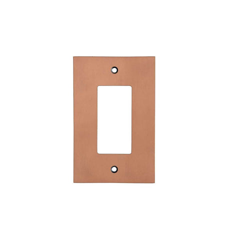 Modern Antique Wall Plates with Copper Finish