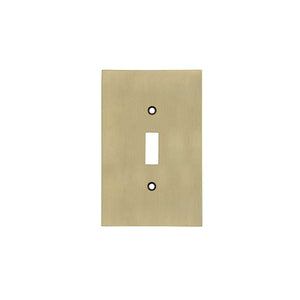 Modern Antique Wall Plates with Brass Finish