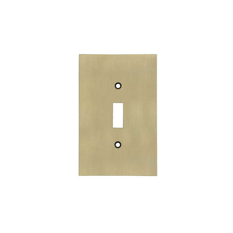 Modern Antique Wall Plates with Brass Finish