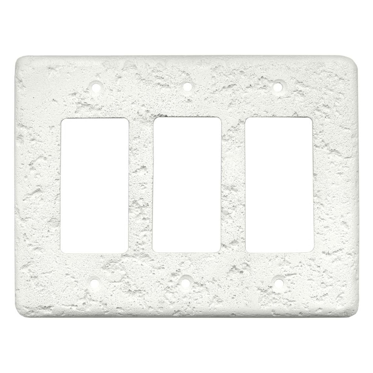 Stonique Linen: Premium 3-Rocker GFCI Decora Switch Covers – Switch Hits