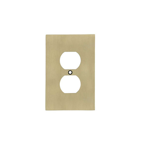 Modern Antique Wall Plates with Brass Finish