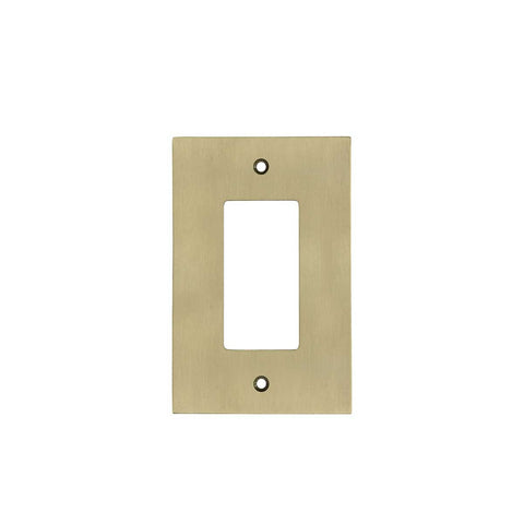 Modern Antique Wall Plates with Brass Finish