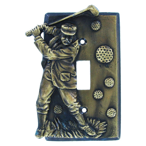 Golfer Brass