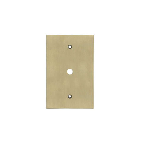 Modern Antique Wall Plates with Brass Finish