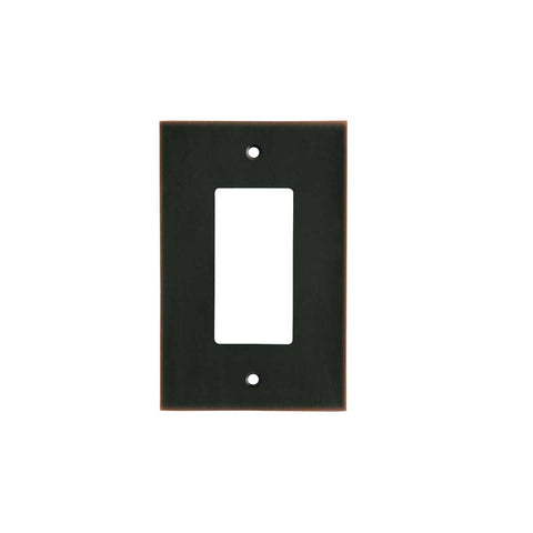 Modern Antique Wall Plates with Oil Rubbed Bronze Finish