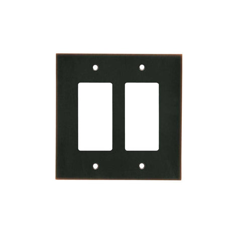 Modern Antique Wall Plates with Oil Rubbed Bronze Finish