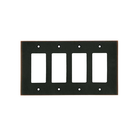 Modern Antique Wall Plates with Oil Rubbed Bronze Finish